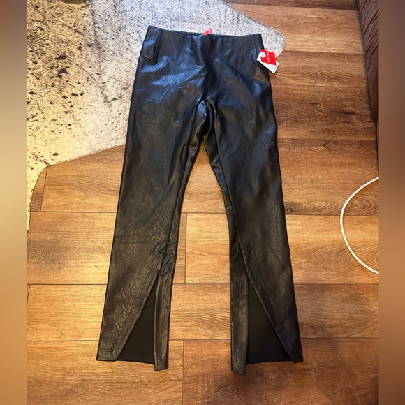 SPANX Pants - New with tags, Spanx faux leather pants size Medium petite